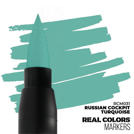 RCM031 - AK Real Color Marker - Russian Cockpit Turquoise