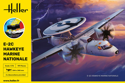Heller STARTER KIT E-2C Hawkeye Marine Nationale 1:72