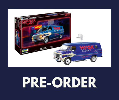 1/25 Revell - WSQK Squawk Van (Stranger Things) 07732 (PRE-ORDER)