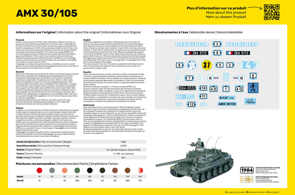Heller AMX 30/105 1:35