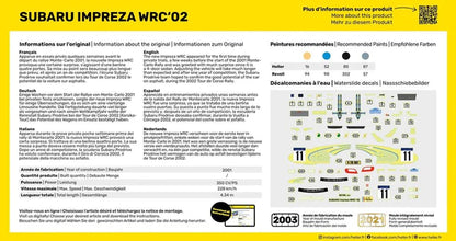 1/43 Heller - Subaru Impreza WRC'02 80199