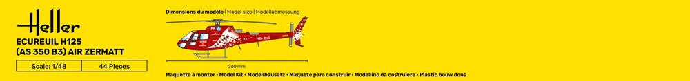 Heller 1/48 AS350 B3 Ecureuil 80490 80490