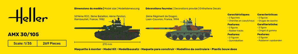 Heller AMX 30/105 1:35