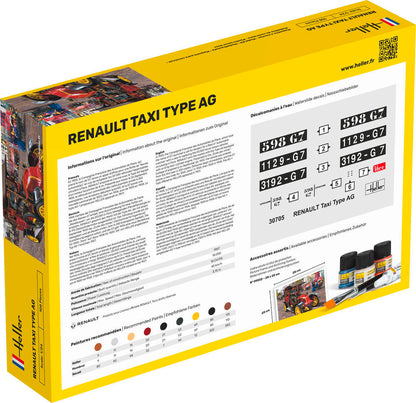 Heller 1/24 Renault Taxi Type AG Plastic Model Kit 30705