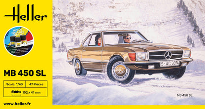 Heller STARTER KIT MB 450 SL 1:43