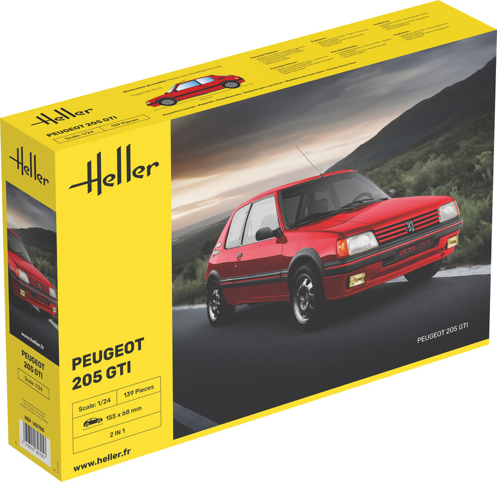 Heller - Peugeot 205 GTI 82705