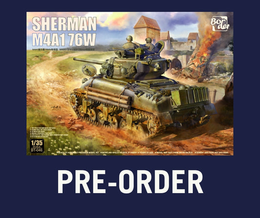 1/35 Border Model - Sherman M4A1 76W (PRE-ORDER SUMMER 2025)