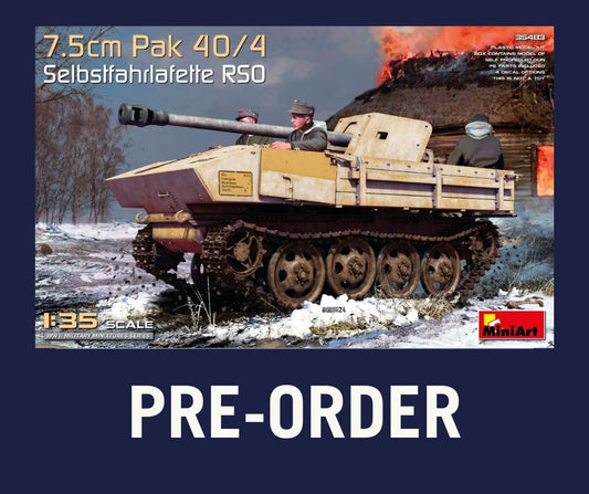 1/35 MiniArt - 7.5cm PaK 40/4 Selbstfahrlafette RSO (PRE-ORDER SPRING/SUMMER 2025)