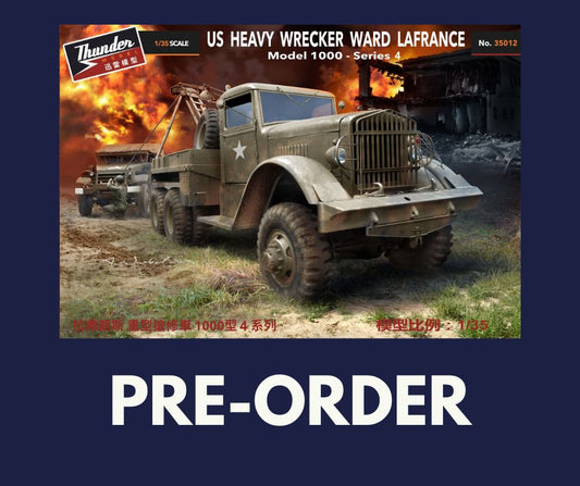 1/35 Thunder Model - US Heavy Wrecker Ward LaFrance M1000 Series 4 (PRE-ORDER)