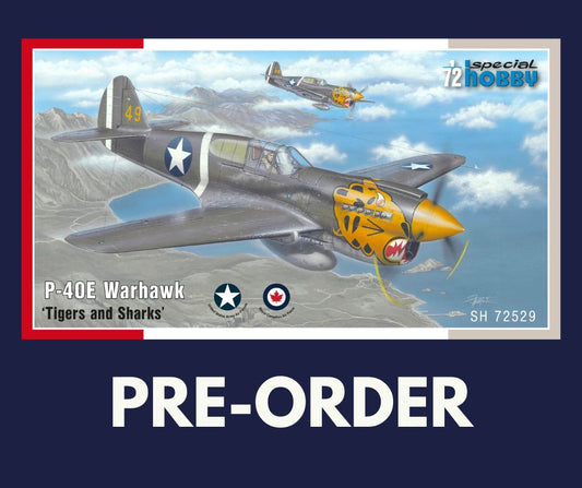 1/72 Special Hobby - P-40E Warhawk ‘Tigers and Sharks’ (PRE-ORDER)