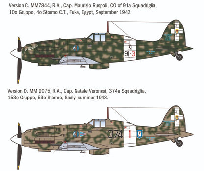 1/72 Italeri - MC.202 Folgore (WWII Aces)