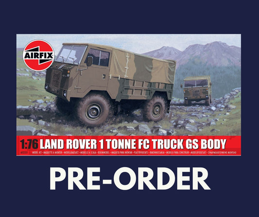 1/76 Airfix - Land Rover 1 Tonne FC Truck GS Body (PRE-ORDER)