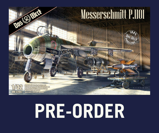 1/32 Das Werk - Messerschmitt P.1101 (PRE-ORDER SUMMER 2025)