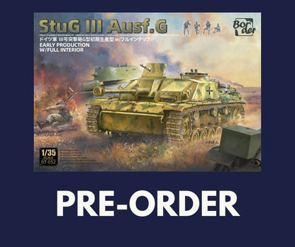 1/35 Border Model - Stug III Ausf. G Early Production with Full Interior (PRE-ORDER)