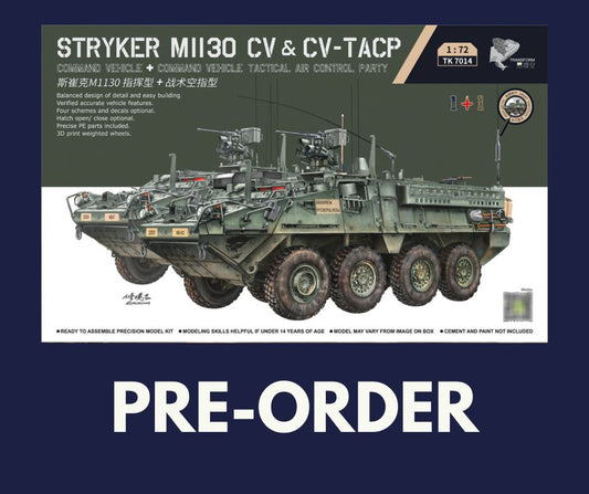 1/72 Border Model -  Stryker M1130 CV & CV-TACP (2 kits) (PRE-ORDER)