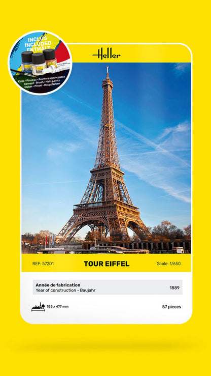 Heller STARTER KIT Tour Eiffel 1:650