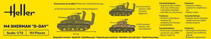 Heller M4 Sherman D-Day 1:72
