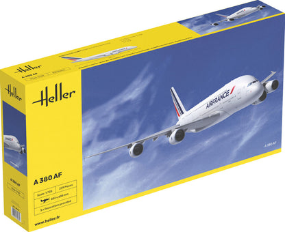 Heller 1/125 Scale Airbus A380 Air France Model Kit 80436