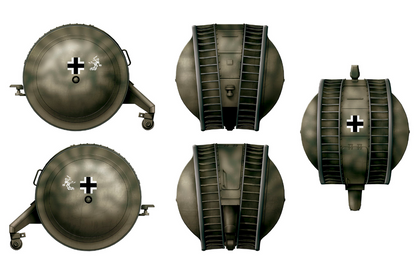 1/35 Das Werk - German Kugelpanzer (2 Kits)