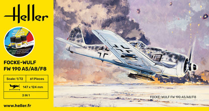Heller STARTER KIT FW 190 A5/A8/F8 1:72