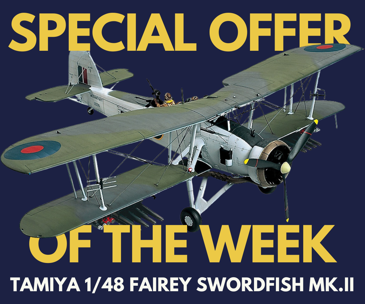 Special offer of the week: Tamiya 1/48 Fairey Swordfish Mk.II