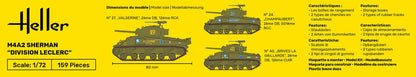 Heller - M4A2 Sherman Division Leclerc 79894