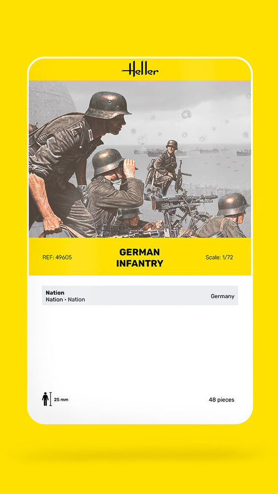 Heller German Infantry 1:72