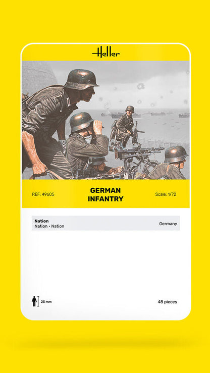 Heller German Infantry 1:72