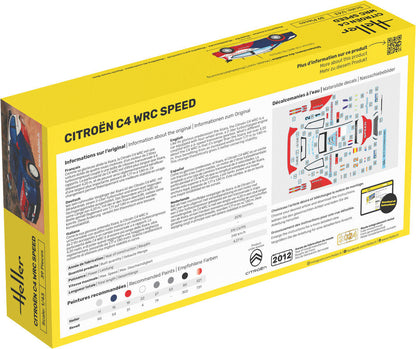 Heller 1/43 Citroen C4 WRC Speed Starter Kit Gift Set 56117