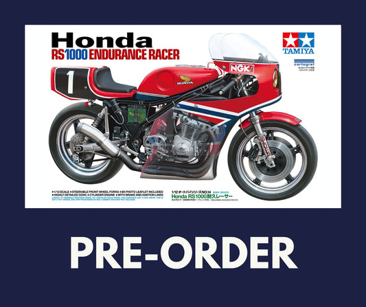 Tamiya 1/12 Bikes - 1/12 Honda RS1000 Endurance Racer 14014