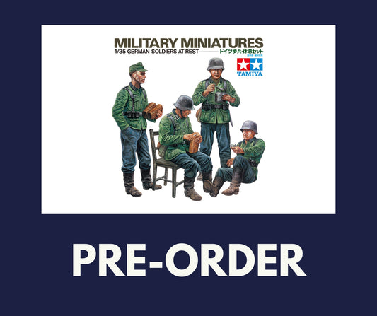 1/35 Tamiya - German Soldiers at Rest 35129 (PRE-ORDER)