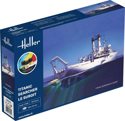 Heller STARTER KIT Titanic Searcher Le Suroit 1:200