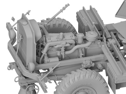 1/35 Thunder Model -  Morris Bofors C9/B Late British WWII Gun Truck