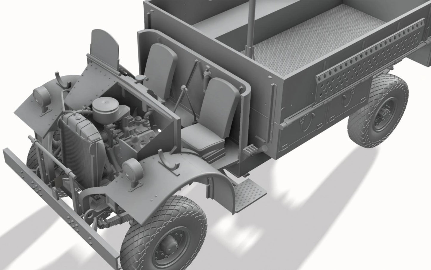 1/35 Thunder Model - LRDG F30 Patrol Truck (CMP in LRDG Service) 35304