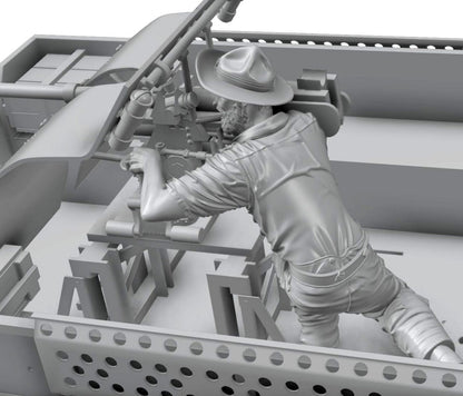 1/35 Thunder Model -  LRDG CMP F30 Truck w/Ordnance 37mm MKI Bofors Gun & Figures