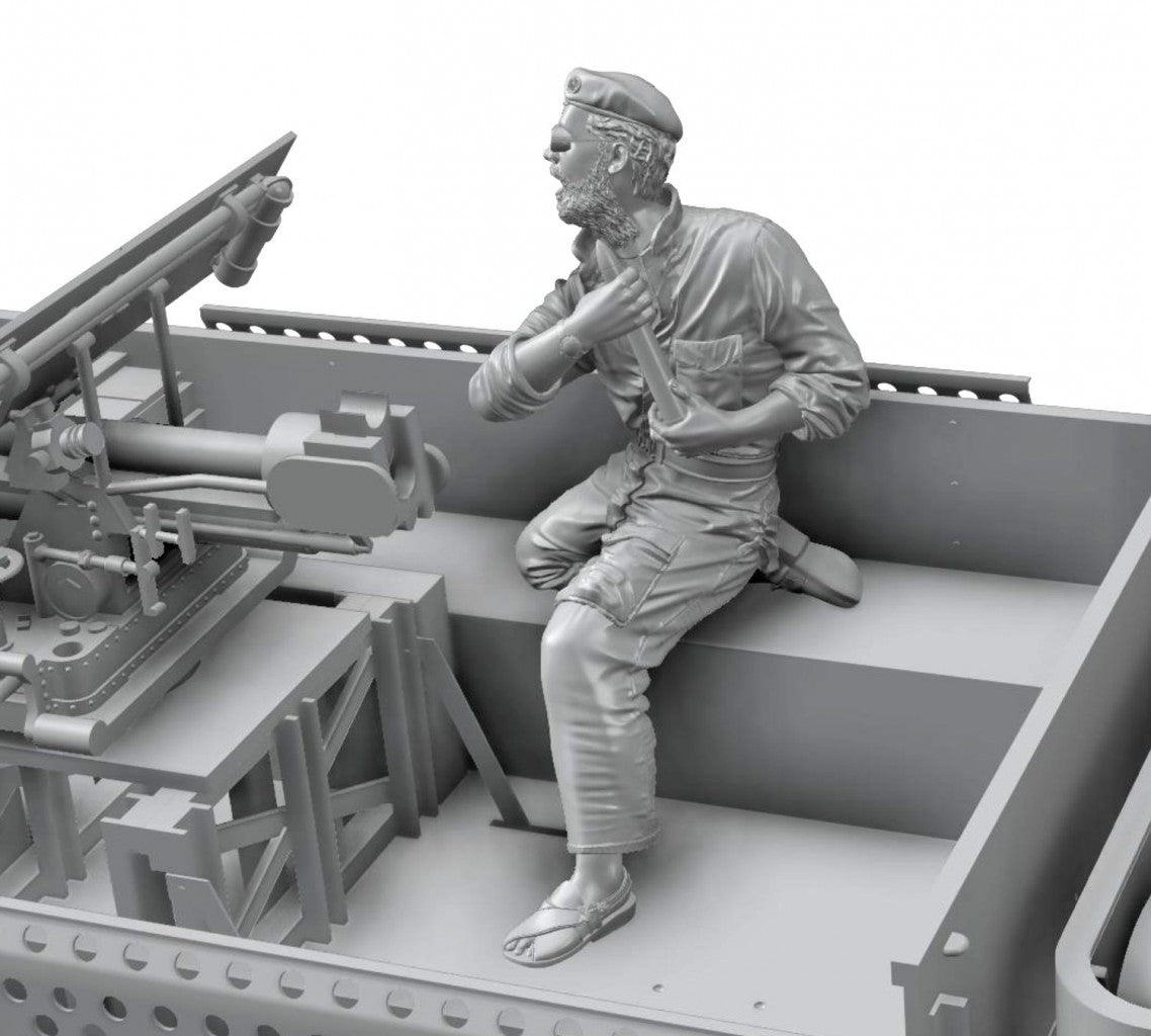 1/35 Thunder Model -  LRDG CMP F30 Truck w/Ordnance 37mm MKI Bofors Gun & Figures
