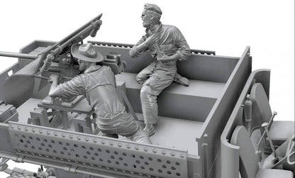 1/35 Thunder Model -  LRDG CMP F30 Truck w/Ordnance 37mm MKI Bofors Gun & Figures