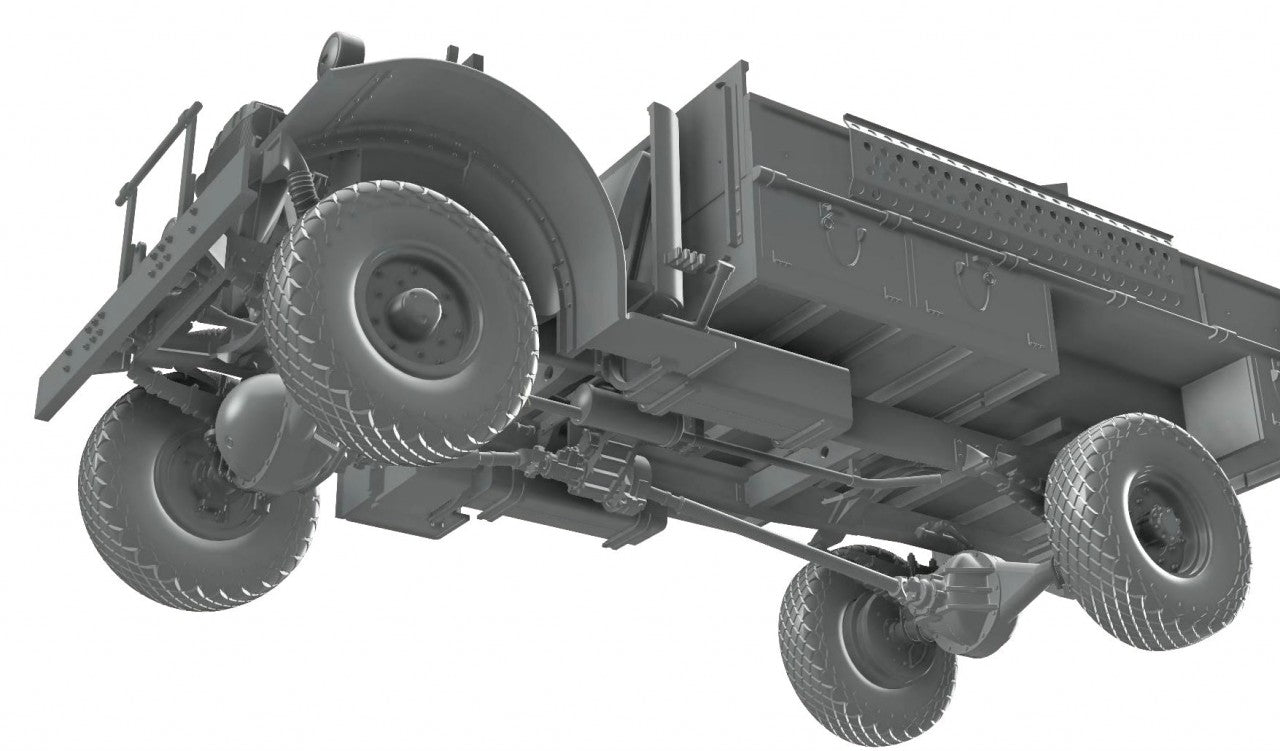1/35 Thunder Model -  LRDG CMP F30 Truck w/Ordnance 37mm MKI Bofors Gun & Figures