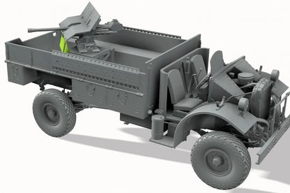 1/35 Thunder Model -  LRDG CMP F30 Truck w/Ordnance 37mm MKI Bofors Gun & Figures