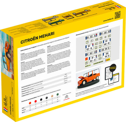 Heller 1/24 Citroen Mehari Plastic Model Kit 80760