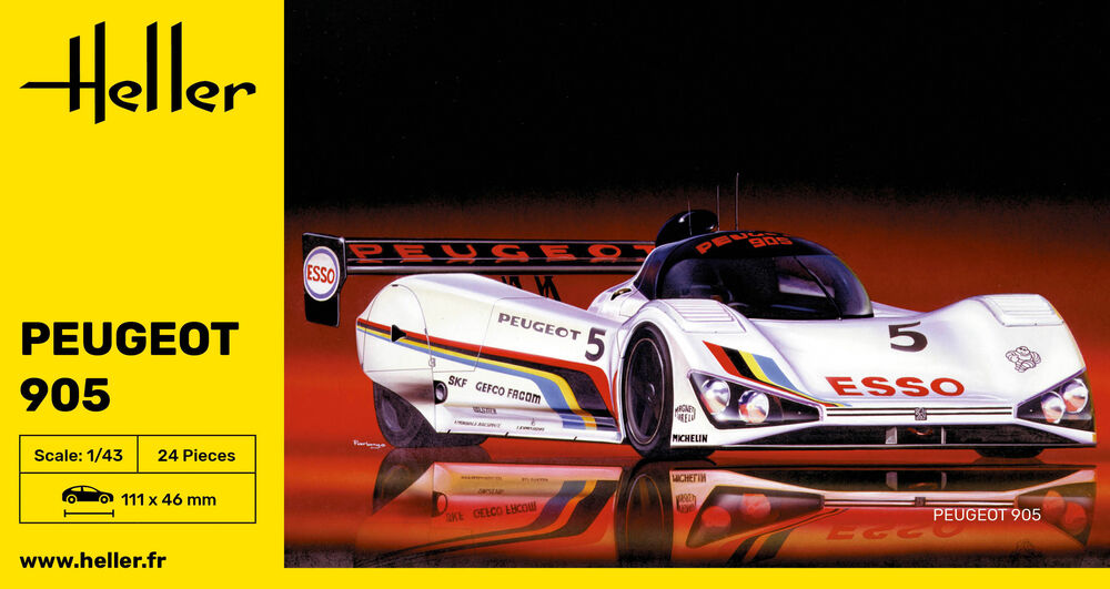 Heller - Peugeot 905 80110