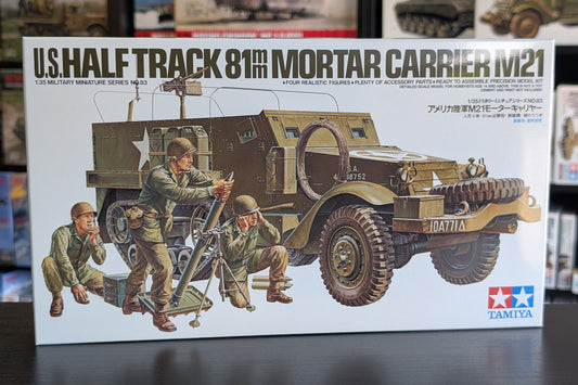 Tamiya 1/35 Military - 1/35 U.S. Mortar Carrier M21 - 35083