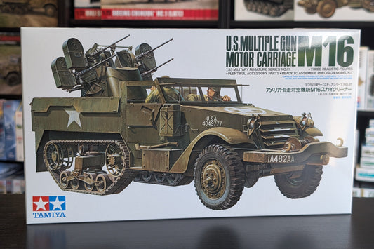 Tamiya 1/35 Military - 1/35 U.S. Multiple Gun Carriage M16 - 35081