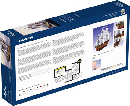 Heller 1/150 Le Glorieux French Ship of the Line Model Kit 80889