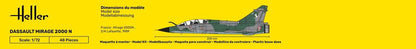 Heller Mirage 2000 N 1:72