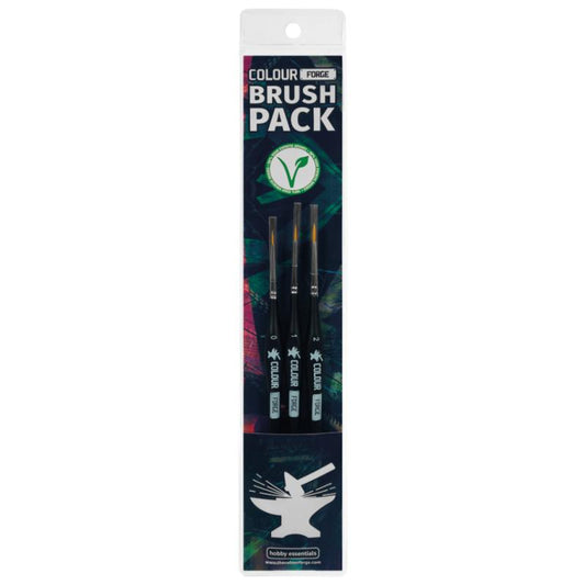 Colour Forge - Assorted Brush Pack (0, 1 & 2)