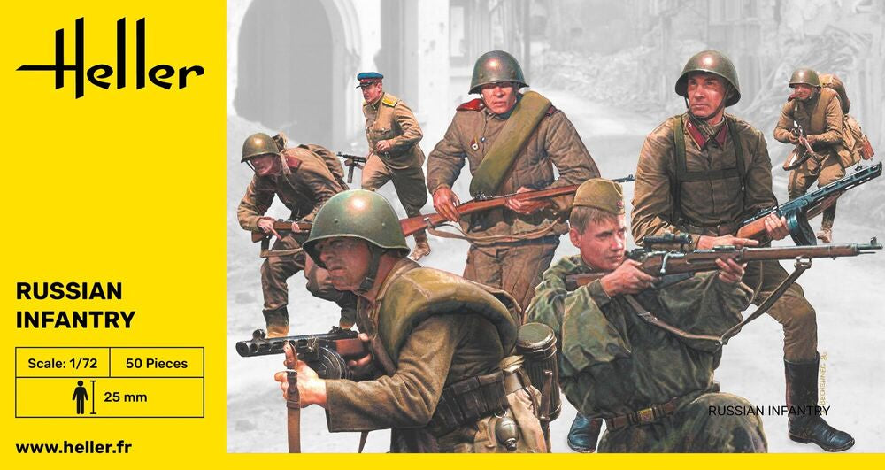 Heller Russian Infantry 1:72