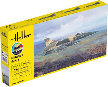 Heller STARTER KIT Mirage III E 1:72