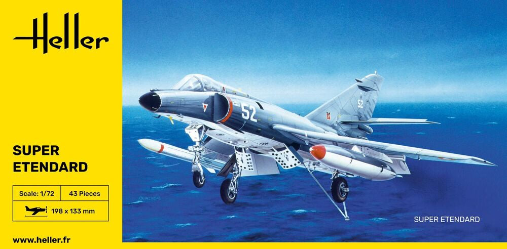 Heller 1/72 Super Etendard Plastic Model Kit 80360