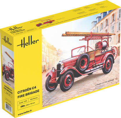 Heller 1/24 Citroen C4 Fire Brigade Model Kit 80733